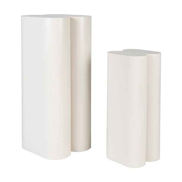 Kovové stojany na květiny v sadě 2 ks (výška 80 cm) Shape – Zuiver