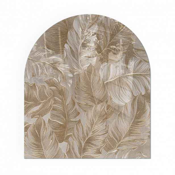 TULUP PODLOŽKA POD KRB 80x70 cm - Listy v jemných vzorech