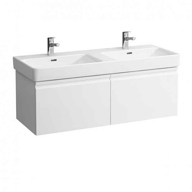 Koupelnová skříňka pod umyvadlo Laufen Laufen PRO S 116x39,5x45 cm bílá lesk H4835630964751