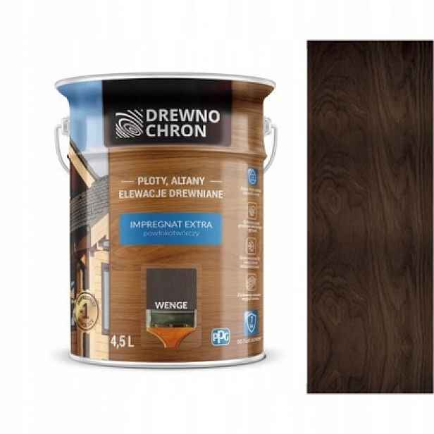 Drewnochron Impregnace Extra 4,5L Wenge