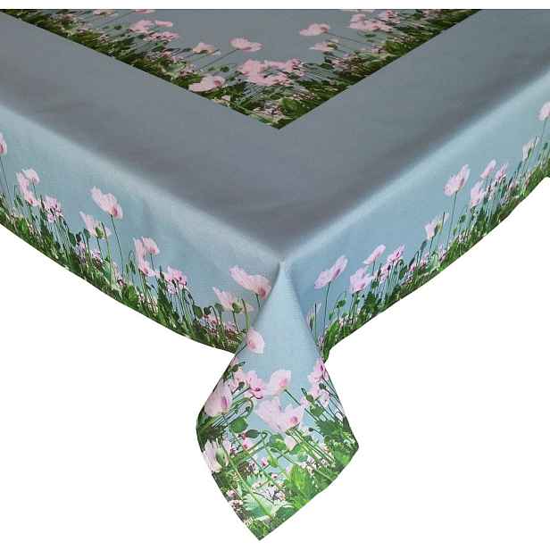 Ubrus S Potiskem 130x180 Obdélníkový Květy