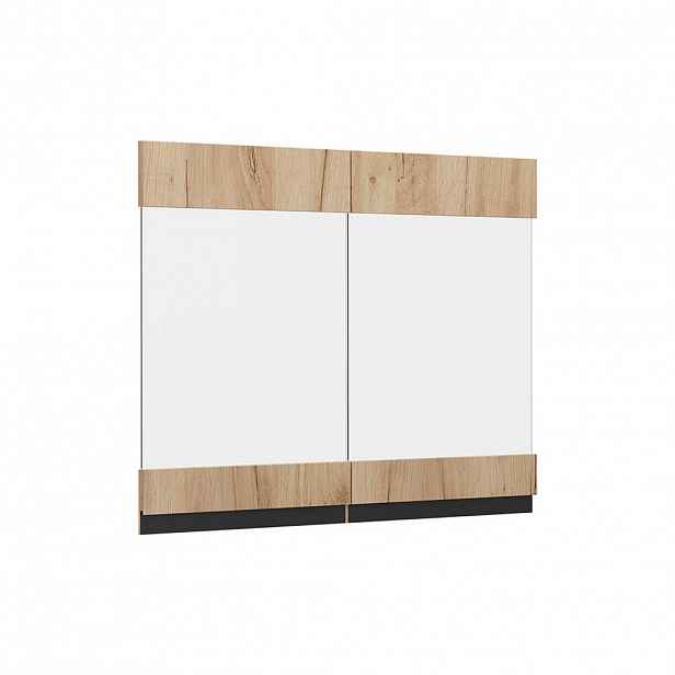 Vicco KUCHYŇSKÁ DVÍŘKA R-Line Zlatý mocný dub 79.2 x 59 cm nábytková čela pro závěsnou vitrínu