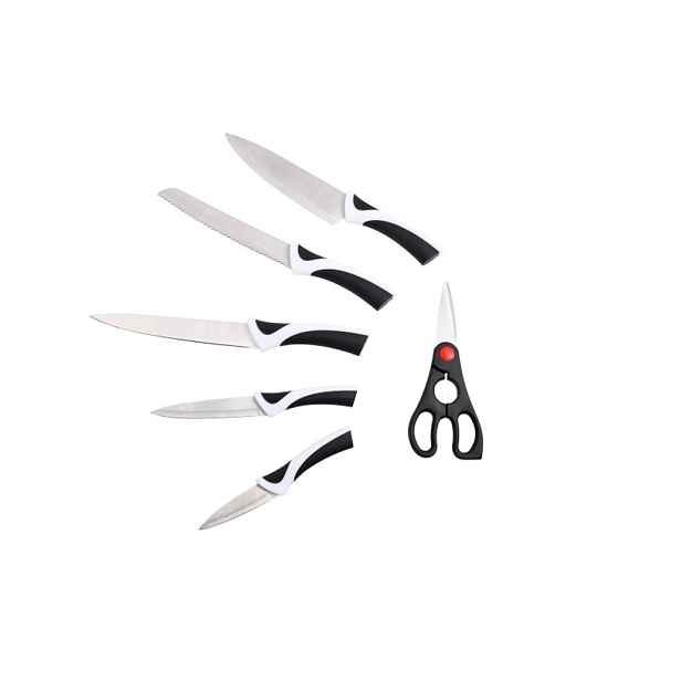 BERGNER Sada nožů s nůžkami 6 ks KYOTO BG-39319-MM