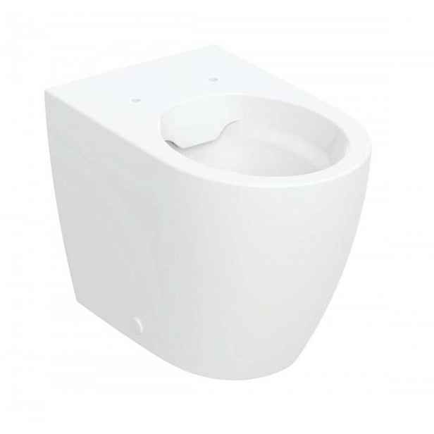 Geberit iCon - Stojící WC, vodorovný odpad, Rimfree, bílá 502.382.00.1
