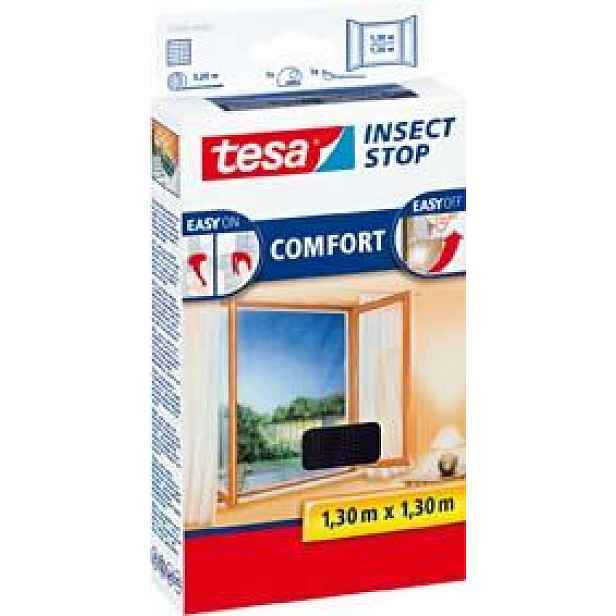 Moskytiéra antracitová 130 x 130 cm Comfort Tesa