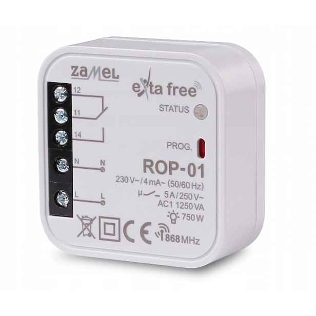 Rádiový přijímač 1 Kanál ROP-01 Zamel