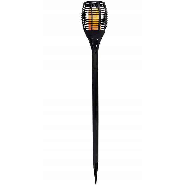 Solární lampa zapichovací lampa Lumi Jardin černá 70 cm 2 ks, solární lampa