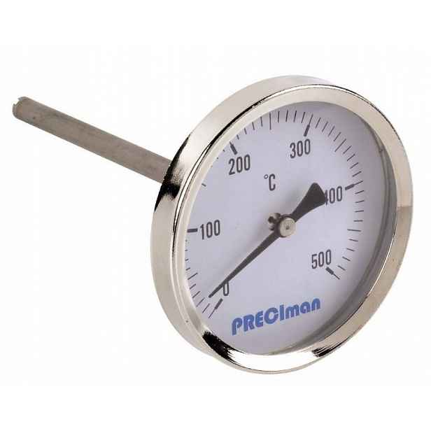 Teploměr 0-500 °C Fi 63 mm L-150 mm
