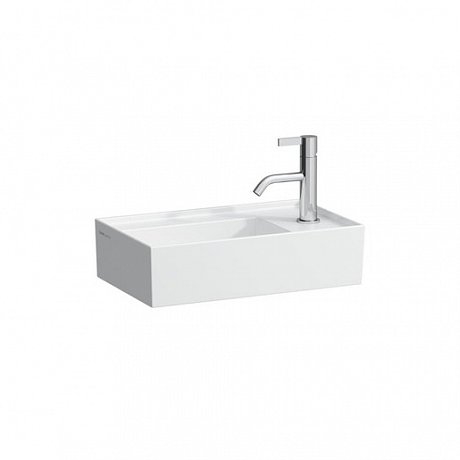 Umývátko Laufen Kartell by Laufen 46x28 cm bez otvoru pro baterii, bez přepadu H8153340001121