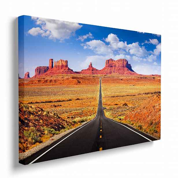 Obraz na zeď Cesta Route 66 Usa krajina obývací pokoj ložnice 70x50 cm