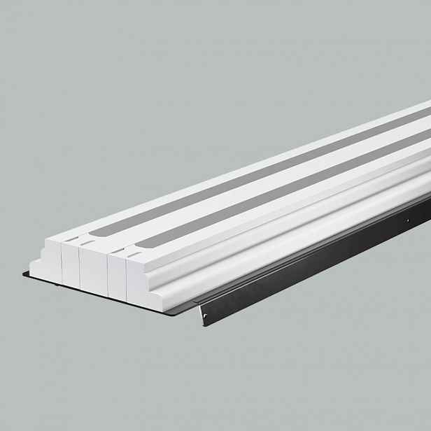 Sádrový ventilátor Line L=625 2 sloty 12 mm