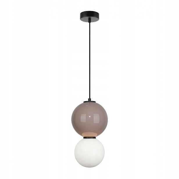 Závěsná lampa Pieve Hnědá Moderní design Italux