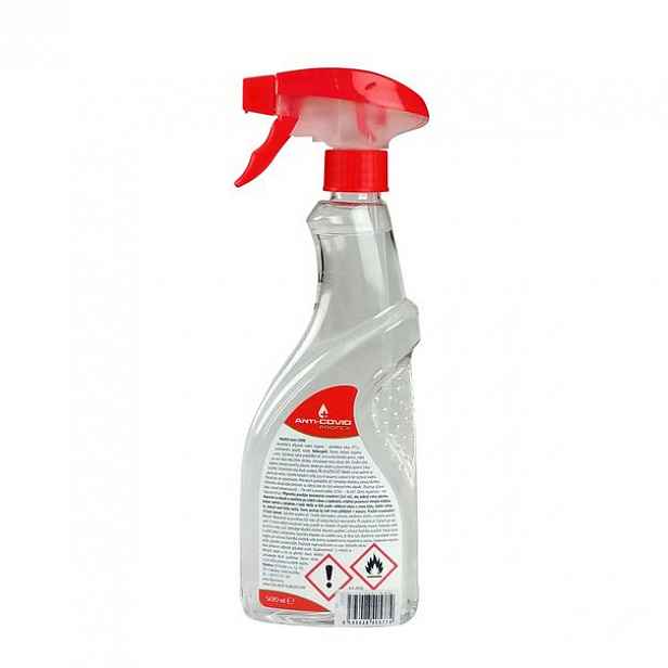 Dezinfekce s rozprašovačem PROFEX Anti-COVID 500 ml