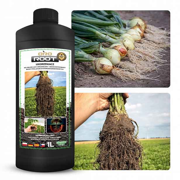 Podzimní zakořeňovač pro rostliny Trávy Tui Iglaków Oro Root Koncentrát 1L