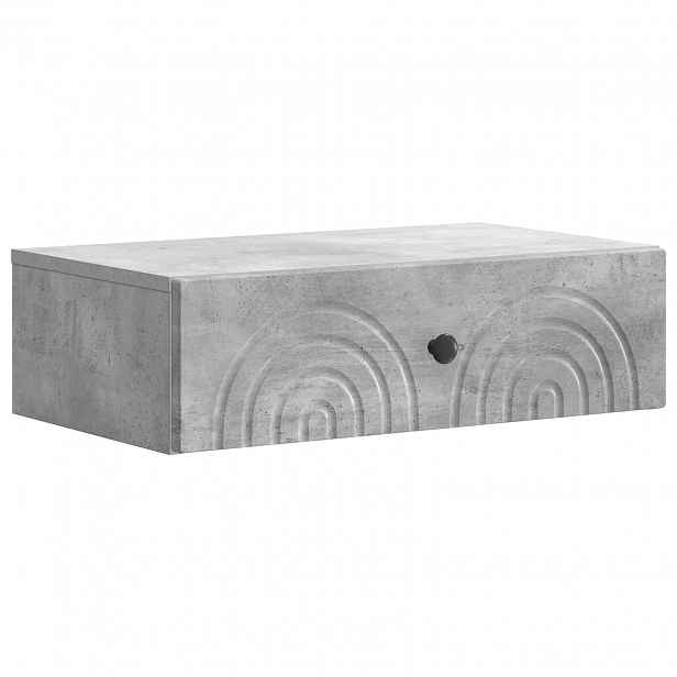 vidaXL Nástěnný boční stůl 59 x 34,5 x 17 cm Kompozitní dřevo