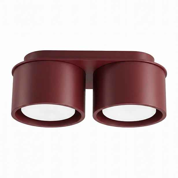 Stropní Svítidlo Modo 2 burgundy Gx53 Svítidlo 2 tuby Stropní svítidlo Sollux