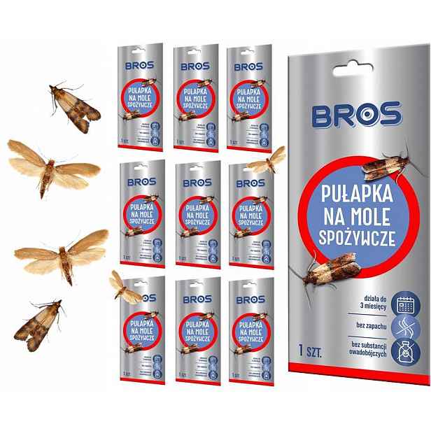 Bros – na potravinové moly – 10 ks