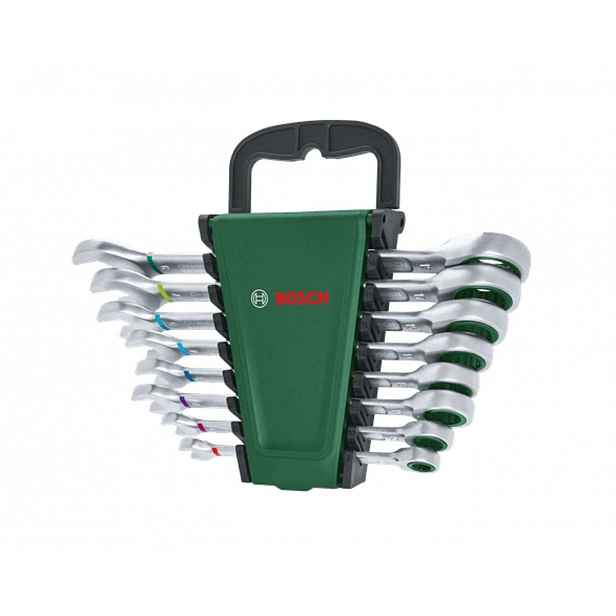 Bosch - 8dílná sada kombinovaných ráčnových klíčů 1600A027PS