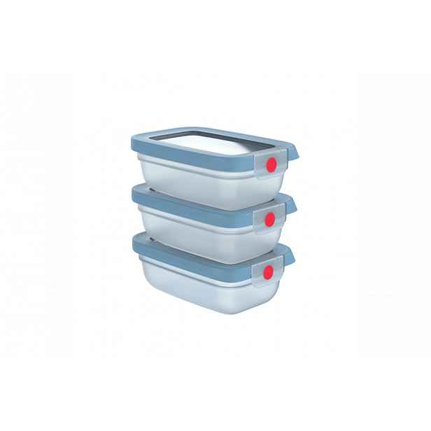 Dózy Tefal OneClick 3 ks N1230510 Modrá