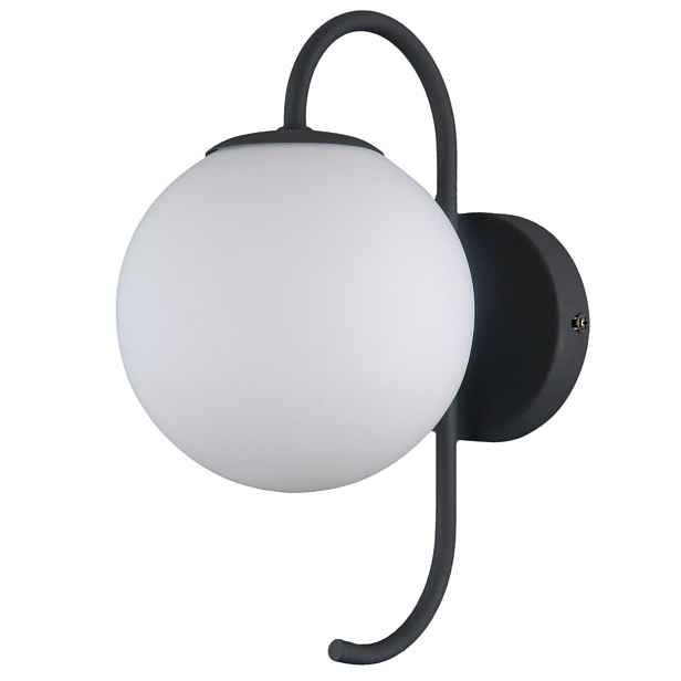 Nástěnná lampa Gela Černá Industriální lampa G9 Led 29 Cm Italux