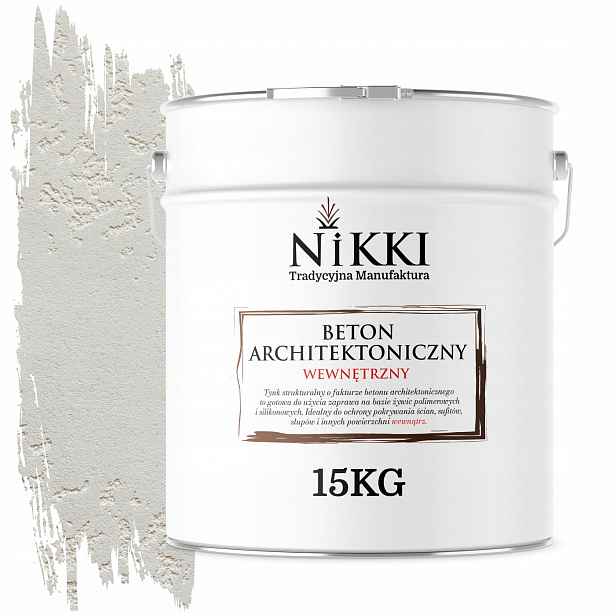 Dekorativní architektonický beton vnitřní 10 m2 15 kg Bílý F101