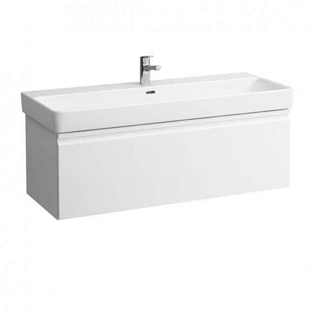Koupelnová skříňka pod umyvadlo Laufen Laufen PRO S 116x39,5x45 cm bílá mat H4835610964631