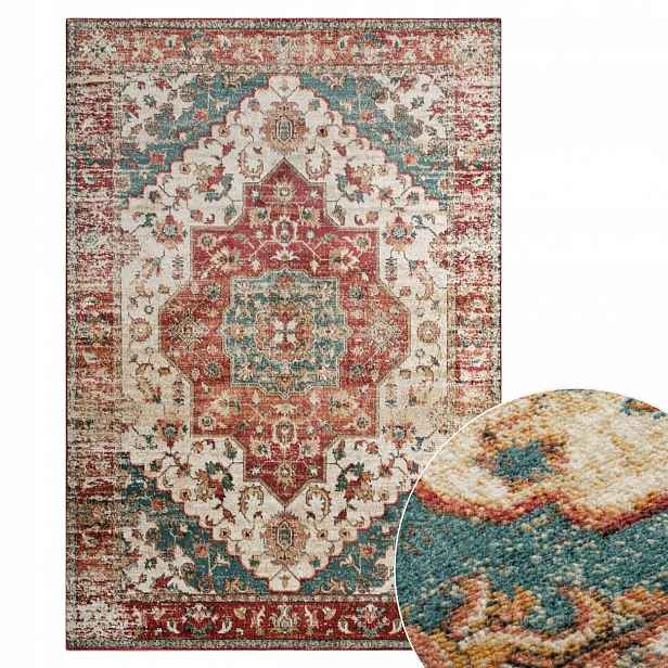 Koberec Heritage Medailon 120X170 CM do obývacího pokoje ložnice, vintage, módní vzor
