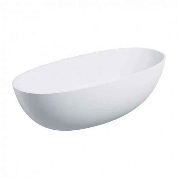 OMNIRES Shell - Volně stojící vana, 175x78 cm, matná bílá SHELL175WWBM