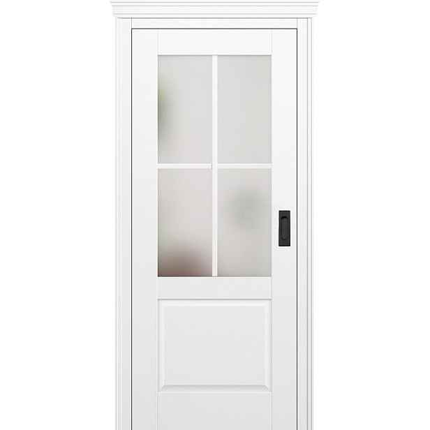 Posuvné dveře do pouzdra Peonia (UV Lak) - Výška 210 cm