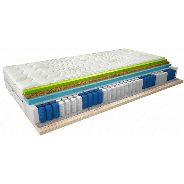 Termoelastická pěnová matrace s latexem 140x200 NAUSICA 2