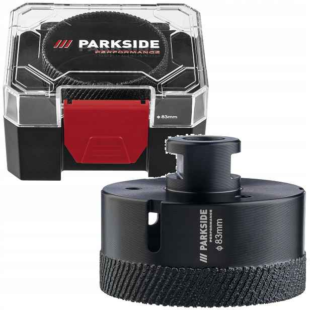 Vrták do brusky Parkside vrták korunkový vrták 83 mm diamantová