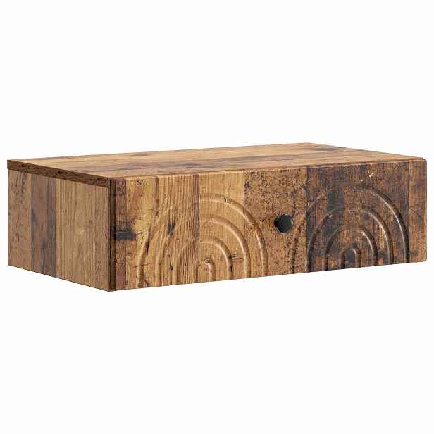 vidaXL Nástěnný boční stůl 59 x 34,5 x 17 cm Kompozitní dřevo