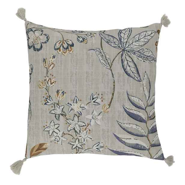 Opálový povlak na polštář s květinovým vzorem Aix Vintage Quilt - 50*50 cm Chic Antique
