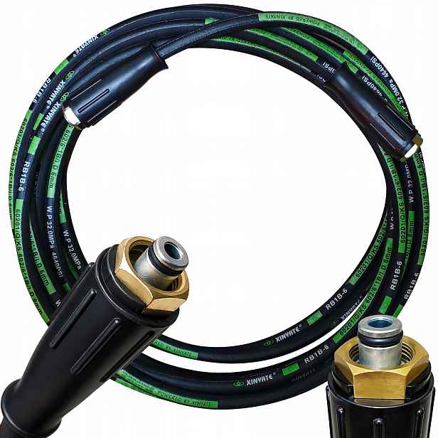 Ocelová Hadice 20 M Pro Myčku Karcher Hd Hds M22 X M22 Vysokotlaká 155°C