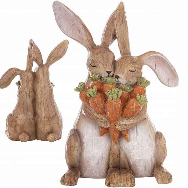 Figurka Králík Králíček Figurka Velikonoční dekorace Boho Skandinávská