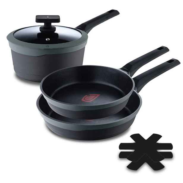 MASTERPRO Sada nádobí s nepřilnavým povrchem 3 ks BGKIT-0107
