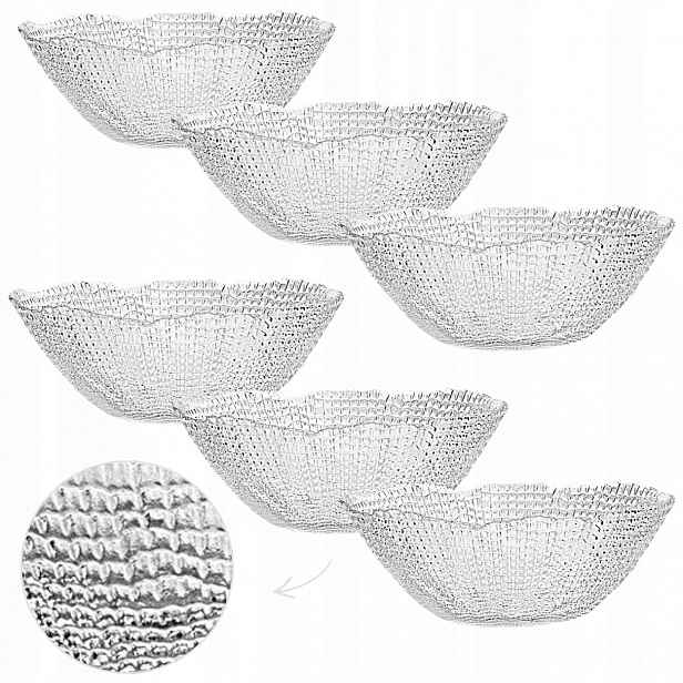 Misky 16x5 cm 6 Ks Roche salátová mísa sada na občerstvení pro servírování