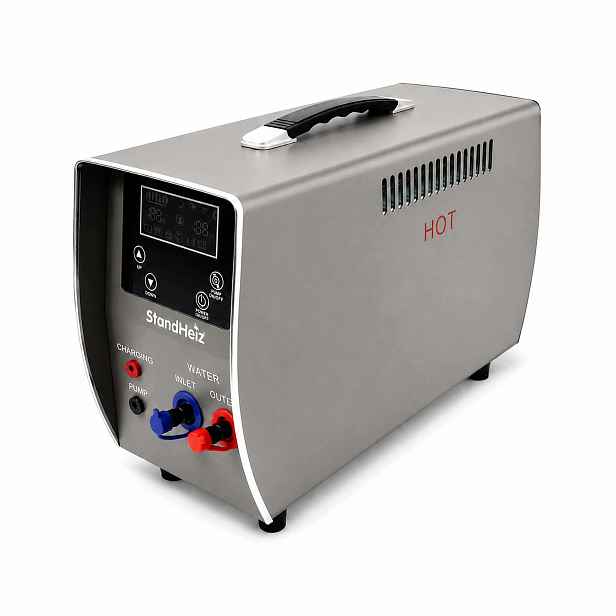 Ohřívač Vody 3 L, Plynový, 6 Kw, Průtokový, Přenosná Sprcha Standheiz