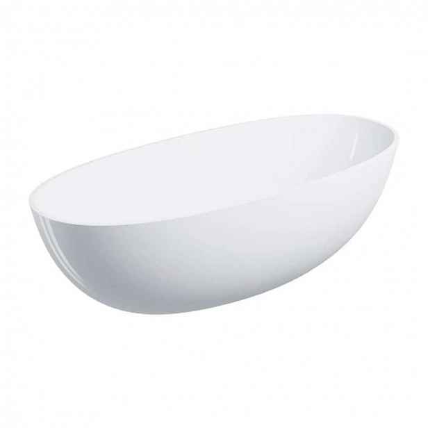 OMNIRES Shell - Volně stojící vana, 175x78 cm, lesklá bílá SHELL175WWBP