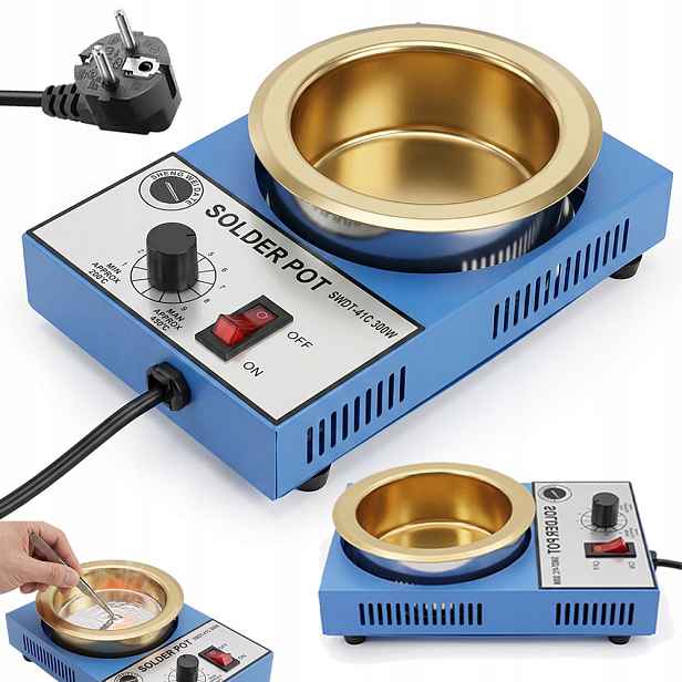 Pájecí Kelímek 100 MM 300 W 200-450 °C 100 MM Pro Cínování Ohřevu