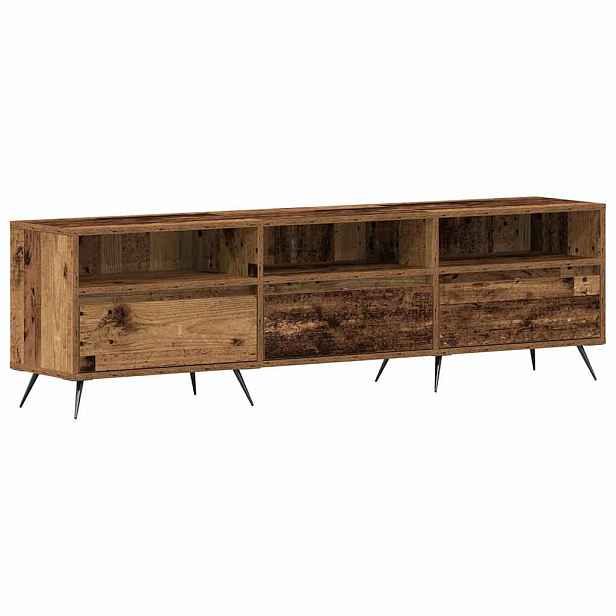 vidaXL Televizní skříň 150 x 30 x 44,5 cm Staré dřevo Kompozitní dřevo