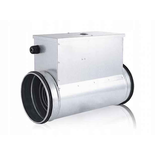 Elektrický kanálový ohřívač 400 V 9000 W (9,0 kW) pro trubky Spiro 400 mm