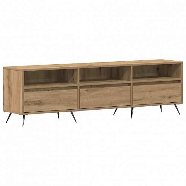 vidaXL Televizní skříň 150 x 30 x 44,5 cm dub artisan Kompozitní dřevo