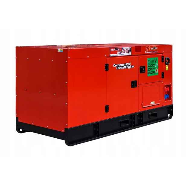 Elektrický generátor Kraftwele SDG65000 Silent Stage V