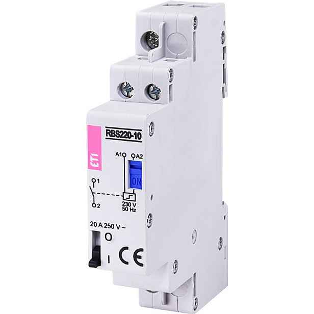 Spínač bistabilní ETI RBS220-20-230V AC