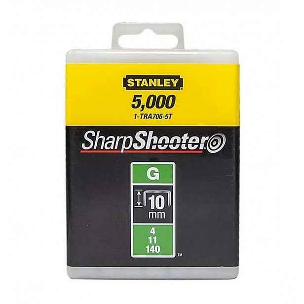 Stanley - Spony typu G, 10 mm, 5000 ks 1-TRA706-5T