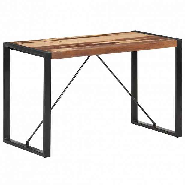 vidaXL Jídelní stůl 120 x 60 x 75 cm masivní dřevo