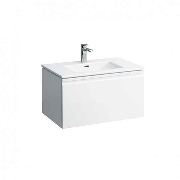 Koupelnová skříňka s umyvadlem Laufen Laufen PRO S 80x44x55 cm bílá lesk H8609644751041