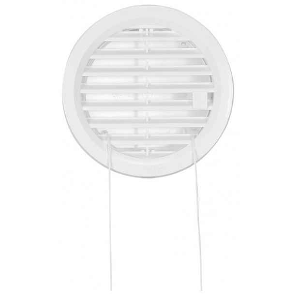 Mřížka větrací uzavíratelná HACO VM U 110 mm bílá
