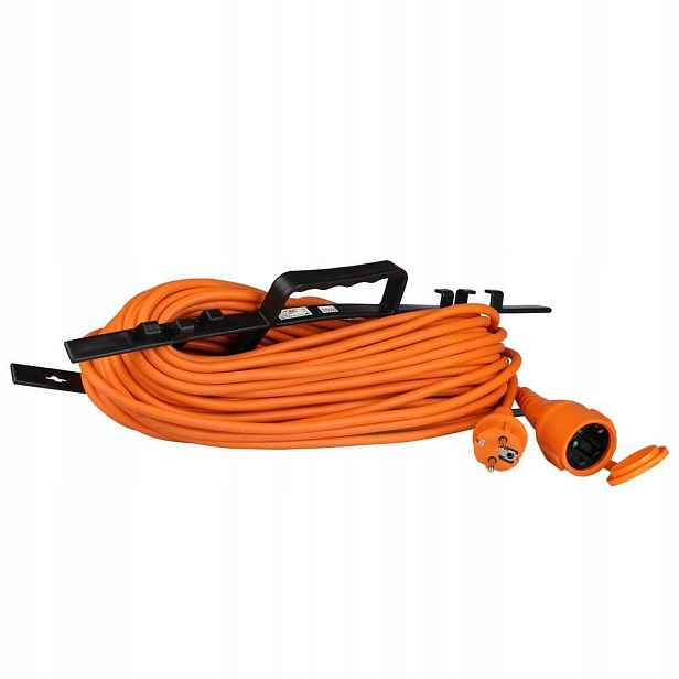 Prodlužovací Kabel V-tac 30M 16A s úchytem pro navíjení a klapkou Vt